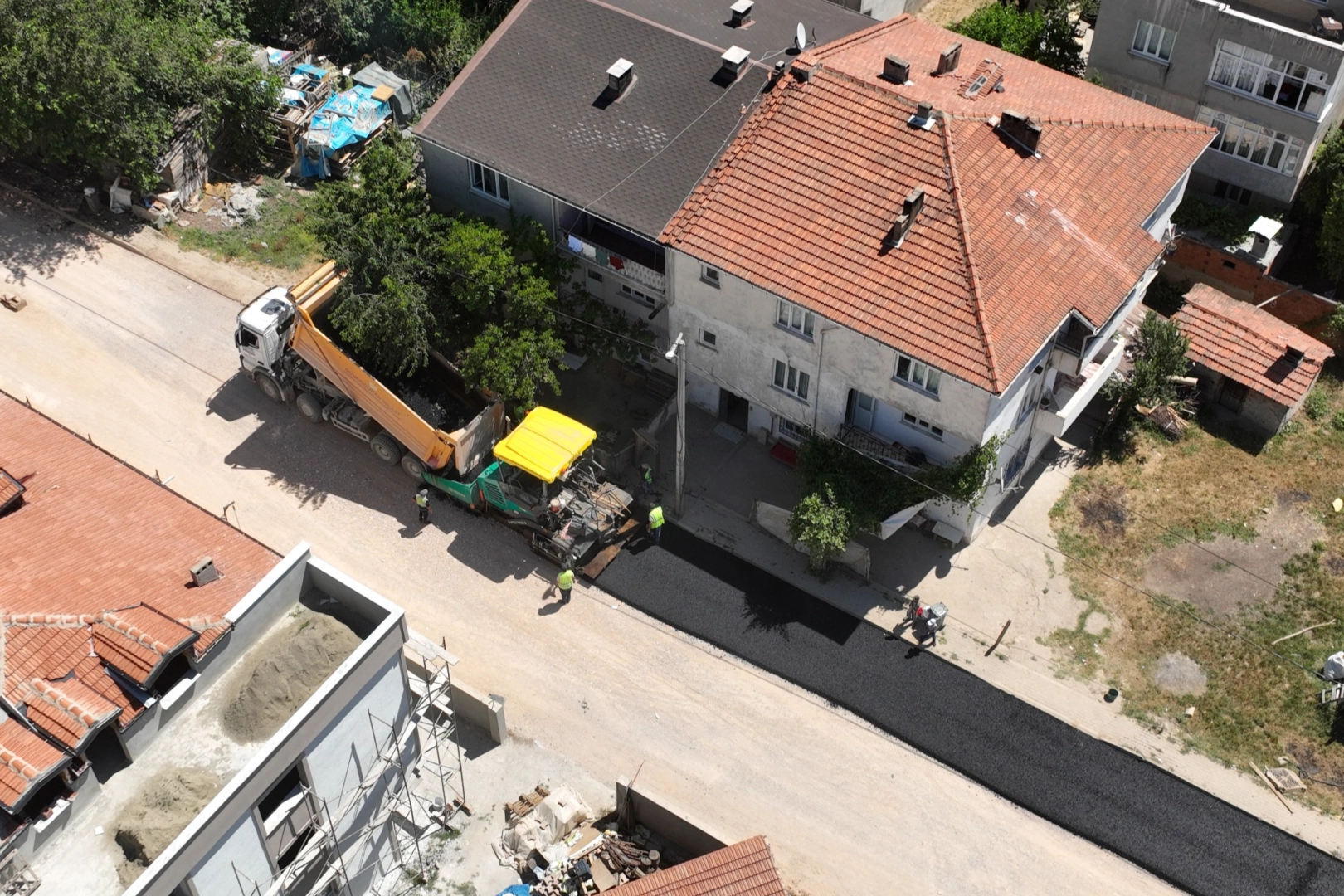 Bursa Büyükşehir’den İnegöl’e 1560 Metrelik Asfalt Yatırımı