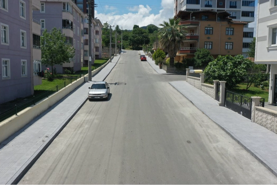 Ordu’dan Fatsa Dolunay Mahallesi’nde Ulaşım Altyapısına Yatırım