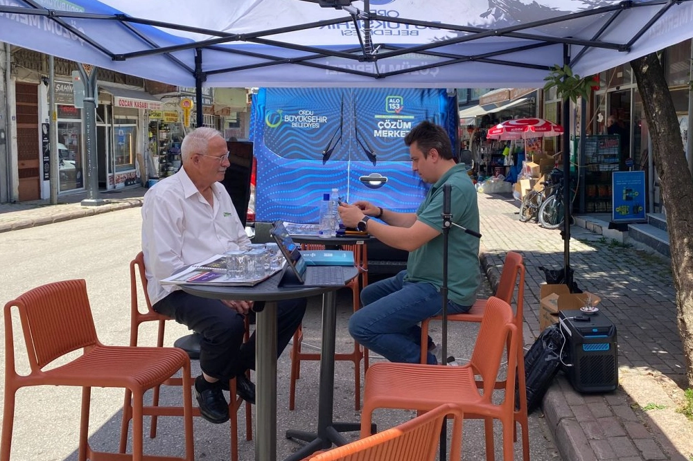 Ordu’da 153 Çözüm Merkezi İlçelerde Vatandaşla Buluşuyor