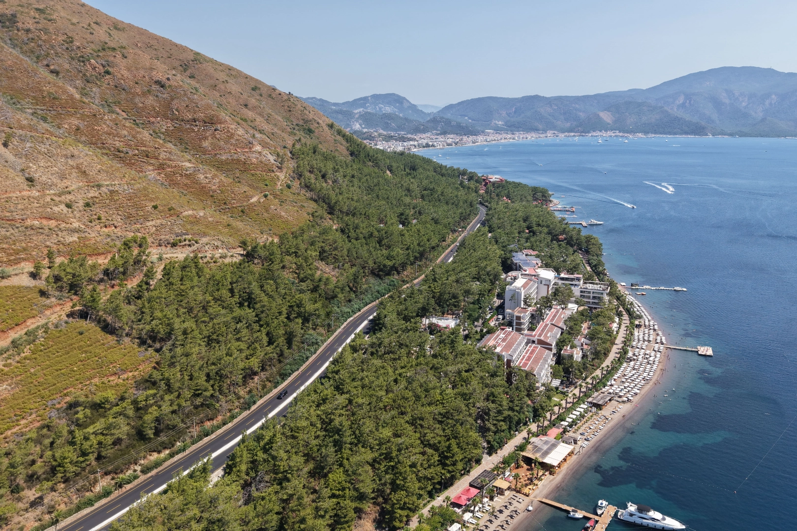 Marmaris İçmeler’de Yol Yenileme Çalışmaları Tamamlandı