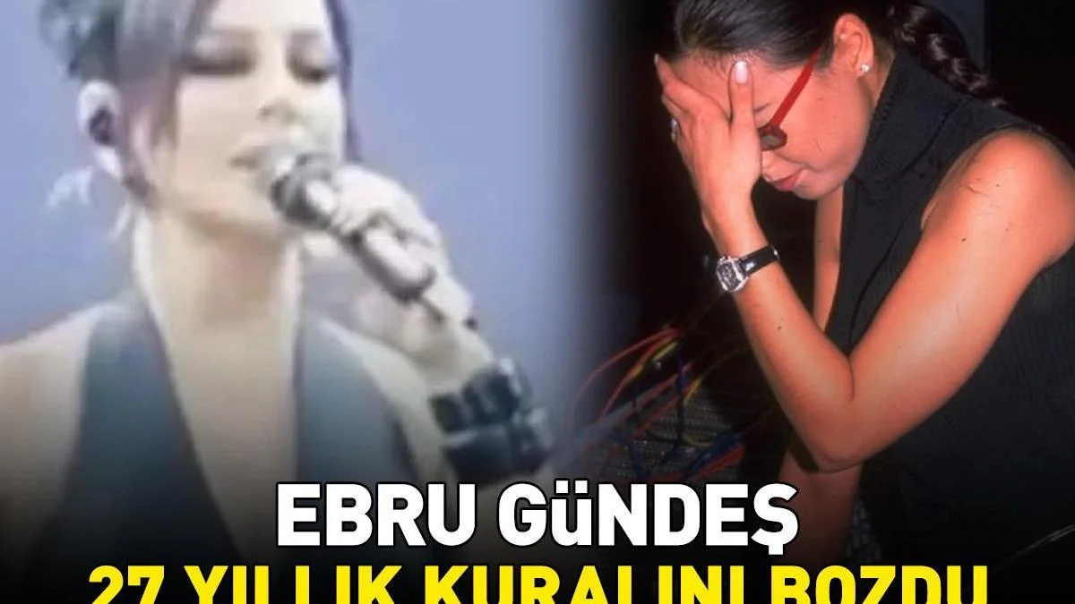 Ebru Gündeş’ten 27 yıl sonra ‘Dön Ne Olur’ sürprizi