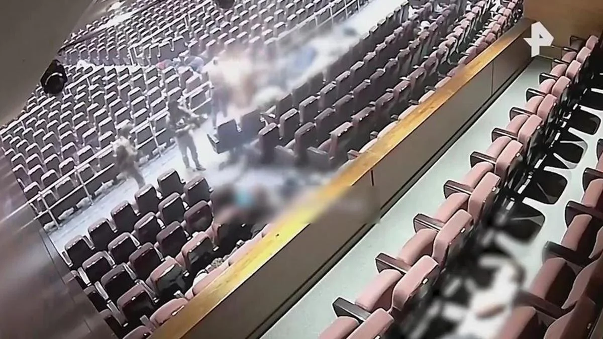 Moskova’daki konser saldırısının yeni görüntüleri