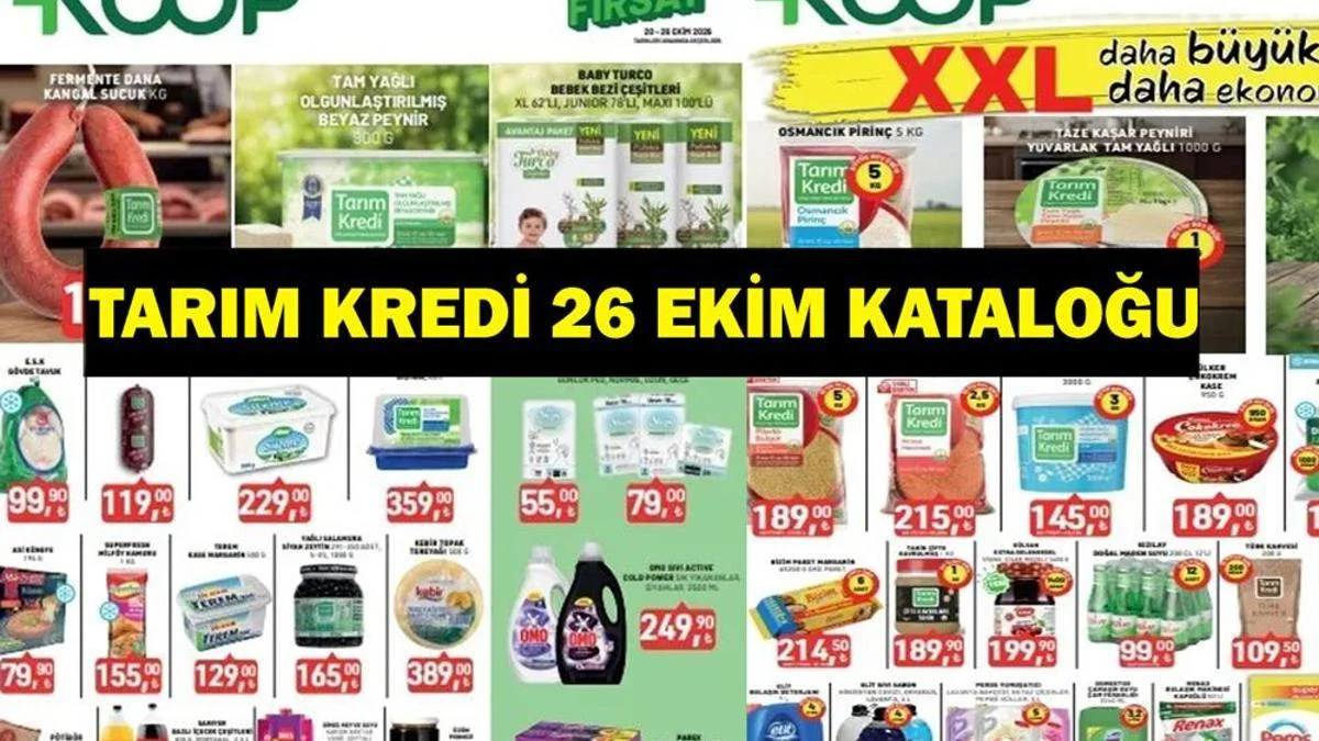 Tarım Kredi’de 26 Ekim Fırsatları Açıklandı
