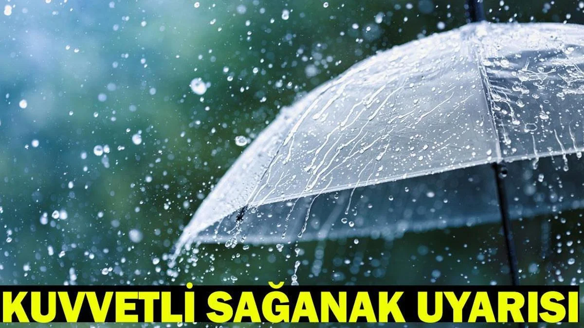 17 Ekim'de sağanak ve fırtına alarmı