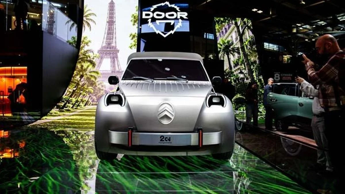 Citroën 2 CV Fourgonnette’e Elektrikli Yorum