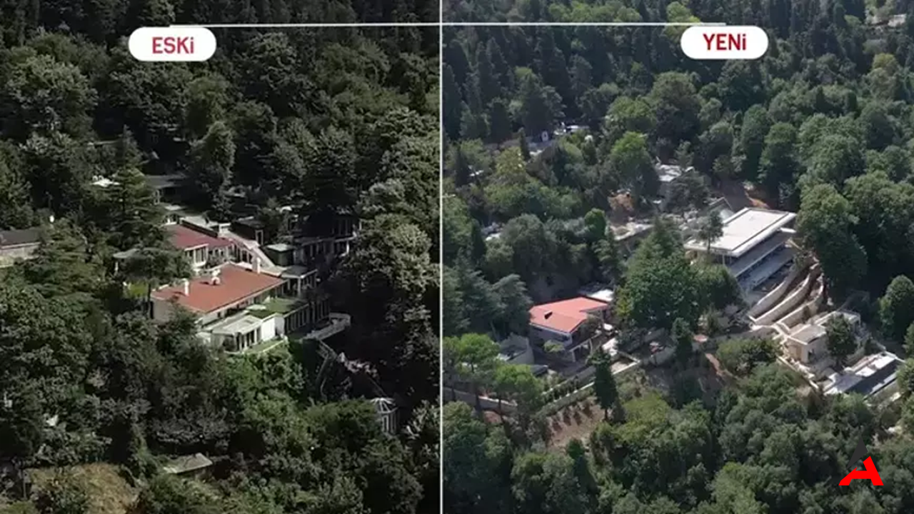Vaniköy'deki Kaçak Yapıya Ait Yeni Görüntüler: Tahribatın Vahim Boyutu Ortaya Çıktı