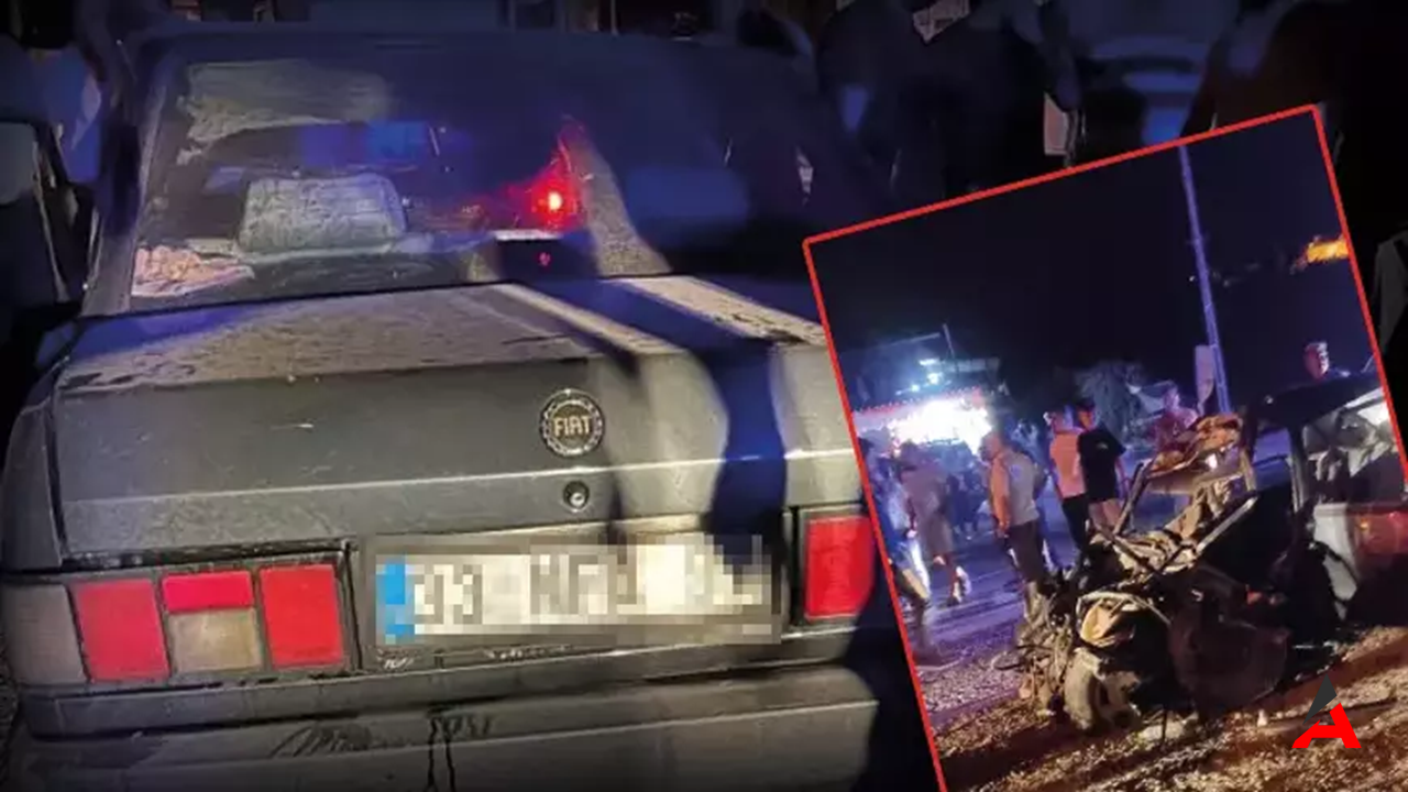 Tarsus'ta Feci Kaza: Otomobil Yayaya Çarptı, TIR'la Çarpıştı, 2 Ölü!
