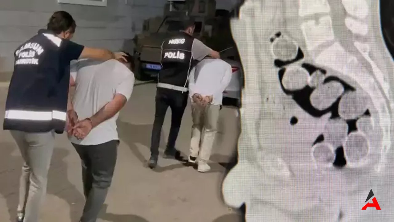 Samsun'da Mide ve Bağırsaklarında Uyuşturucu Bulunan Şüpheliler Yakalandı