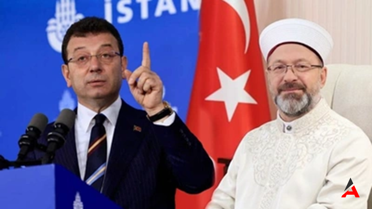 İmamoğlu'ndan Ali Erbaş'a Sert Çıkış: "Atatürk'süz Hutbe Milleti Temsil Edemez"