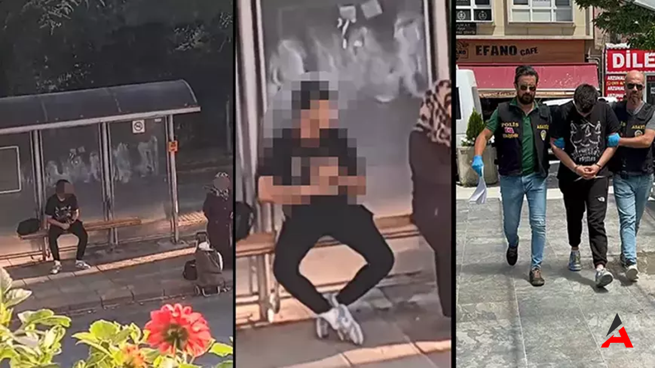 Eskişehir'de Otobüs Durağında Cinsel Taciz Skandalı: Murat K. Gözaltında