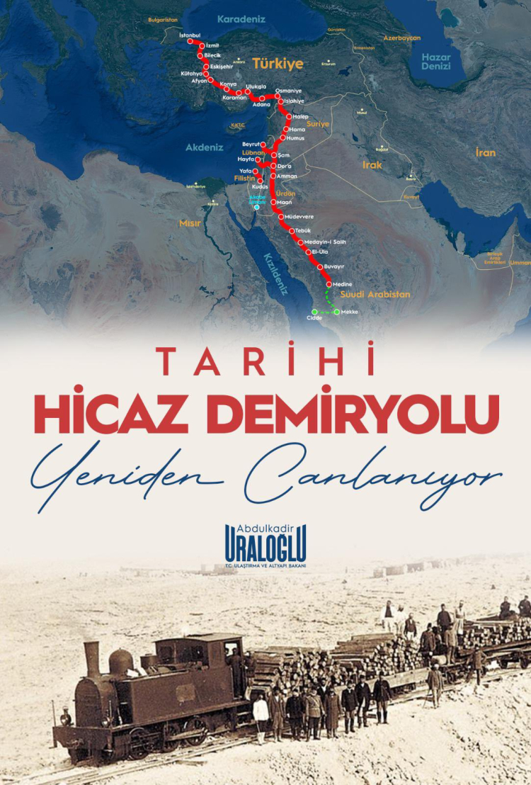 Tarihi Hicaz Demiryolu Üç Ülke İşbirliğiyle Canlanıyor