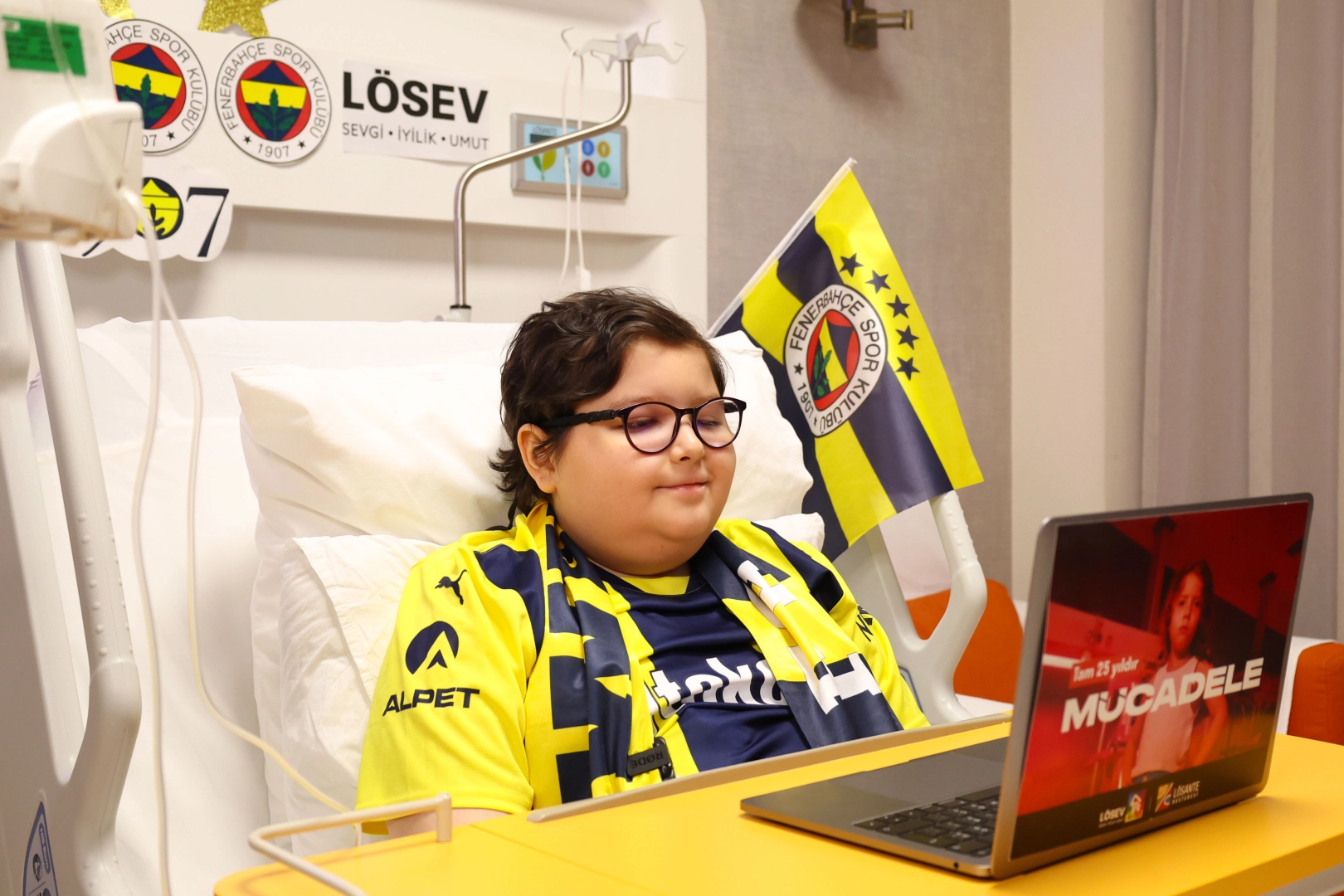 LÖSEV'li Hüseyin İçin Unutulmaz Anı Oldu