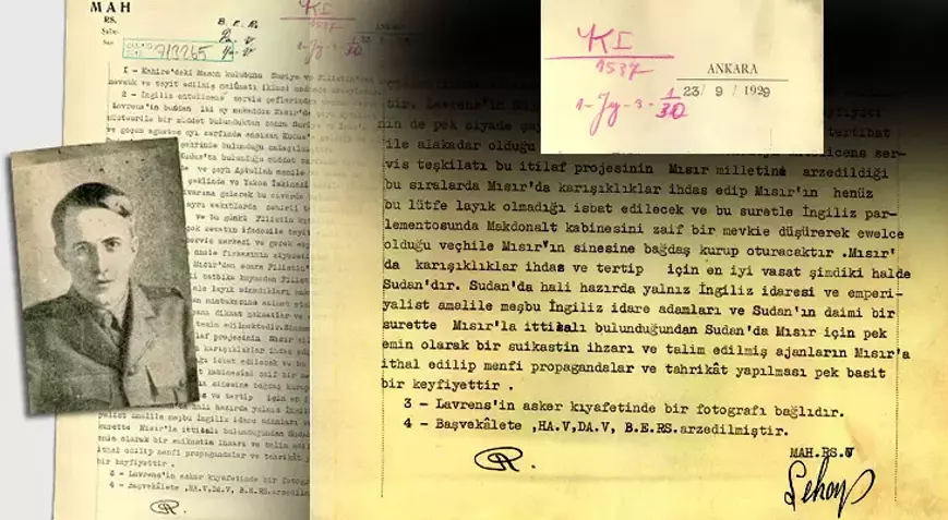 MİT, Tarihi Raporu Paylaştı: Lawrence Kudüs ve Sudan’da Karışıklık Peşindeydi