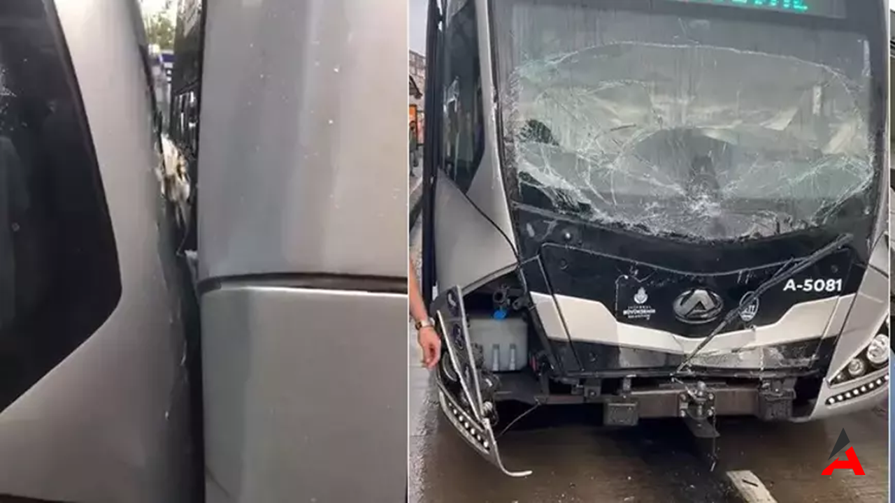 Avcılar'da Metrobüs Kazası: 2 Yaralı