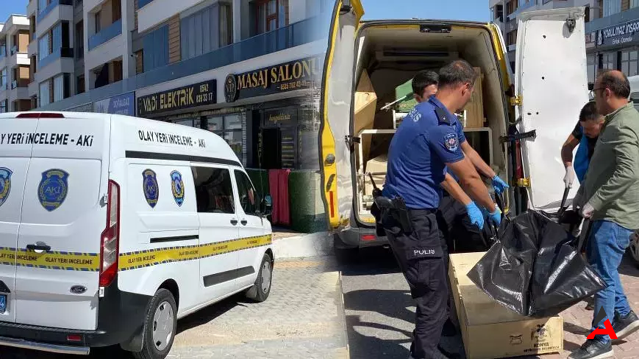 Konya'da Masaj Salonunda Korkunç Cinayet: Genç Kadın Bıçaklanarak Öldürüldü