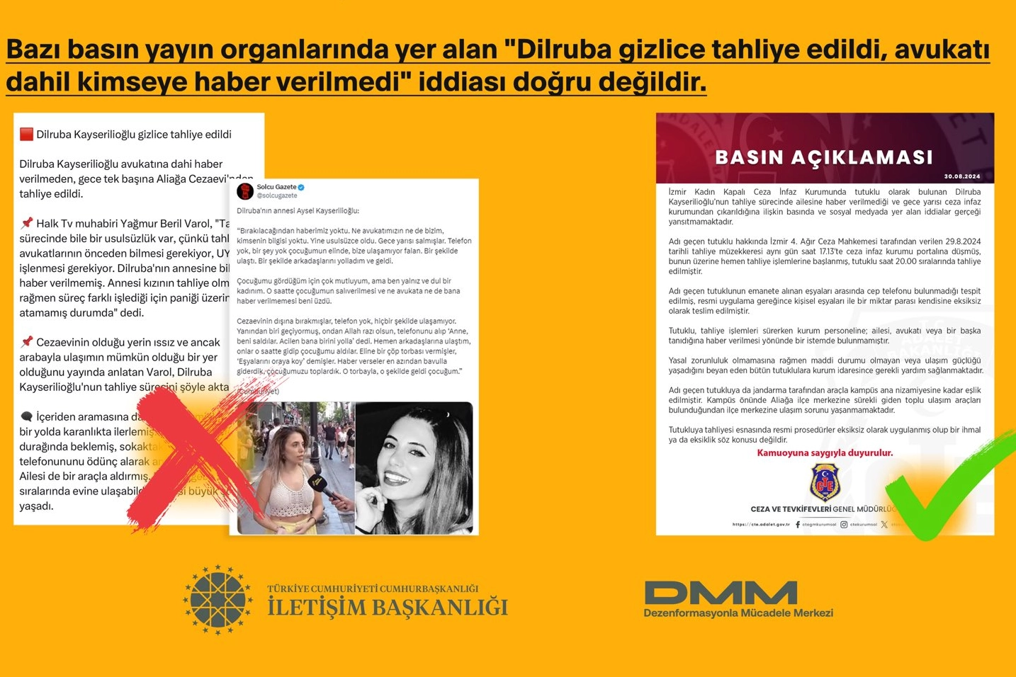 Dilruba Gizlice Tahliye mi Edildi? Açıklama Geldi