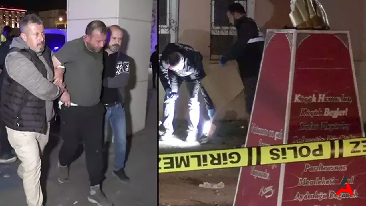 Erzurum'da Atatürk Büstüne Baltalı Saldırı! Şüpheli Kısa Sürede Yakalandı