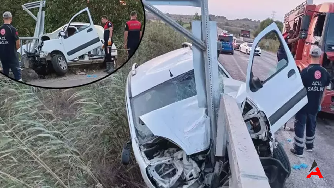 Çanakkale'de Feci Kaza: 1 Ölü, 1 Ağır Yaralı