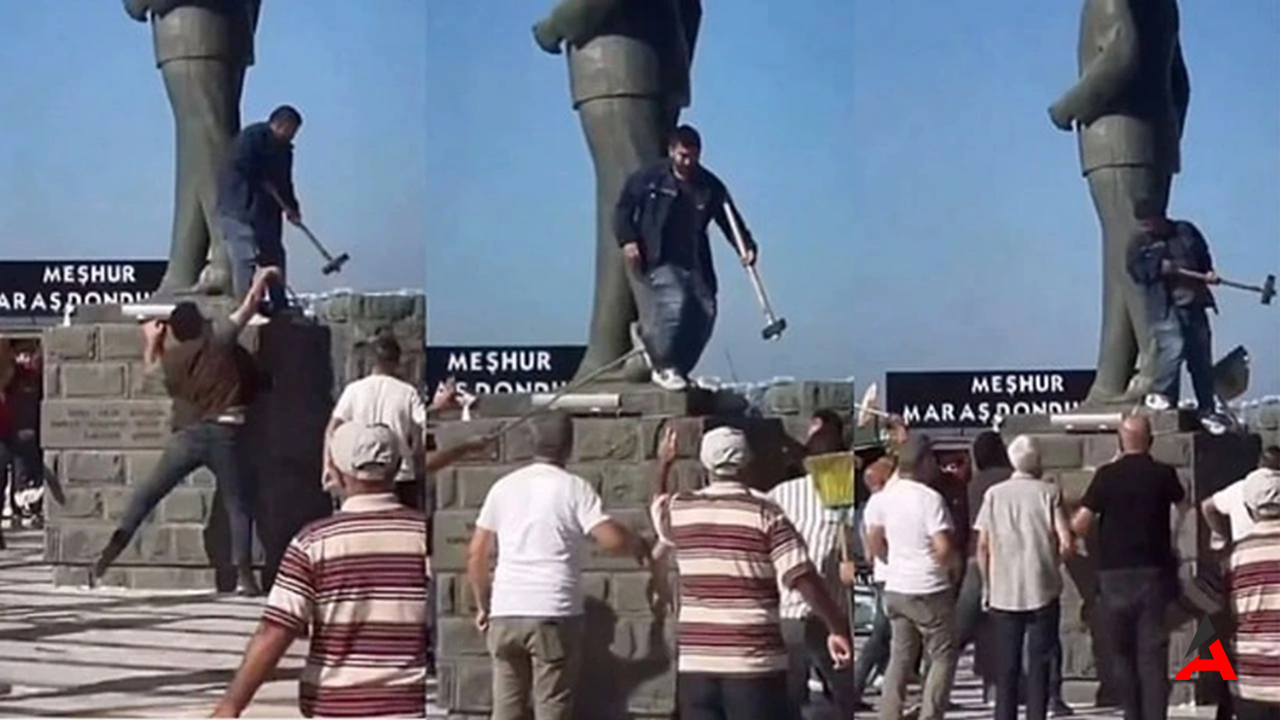Ayvalık'ta Atatürk Heykeline Saldırı: Psikolojik Tedavi Gören Şahıs Gözaltına Alındı