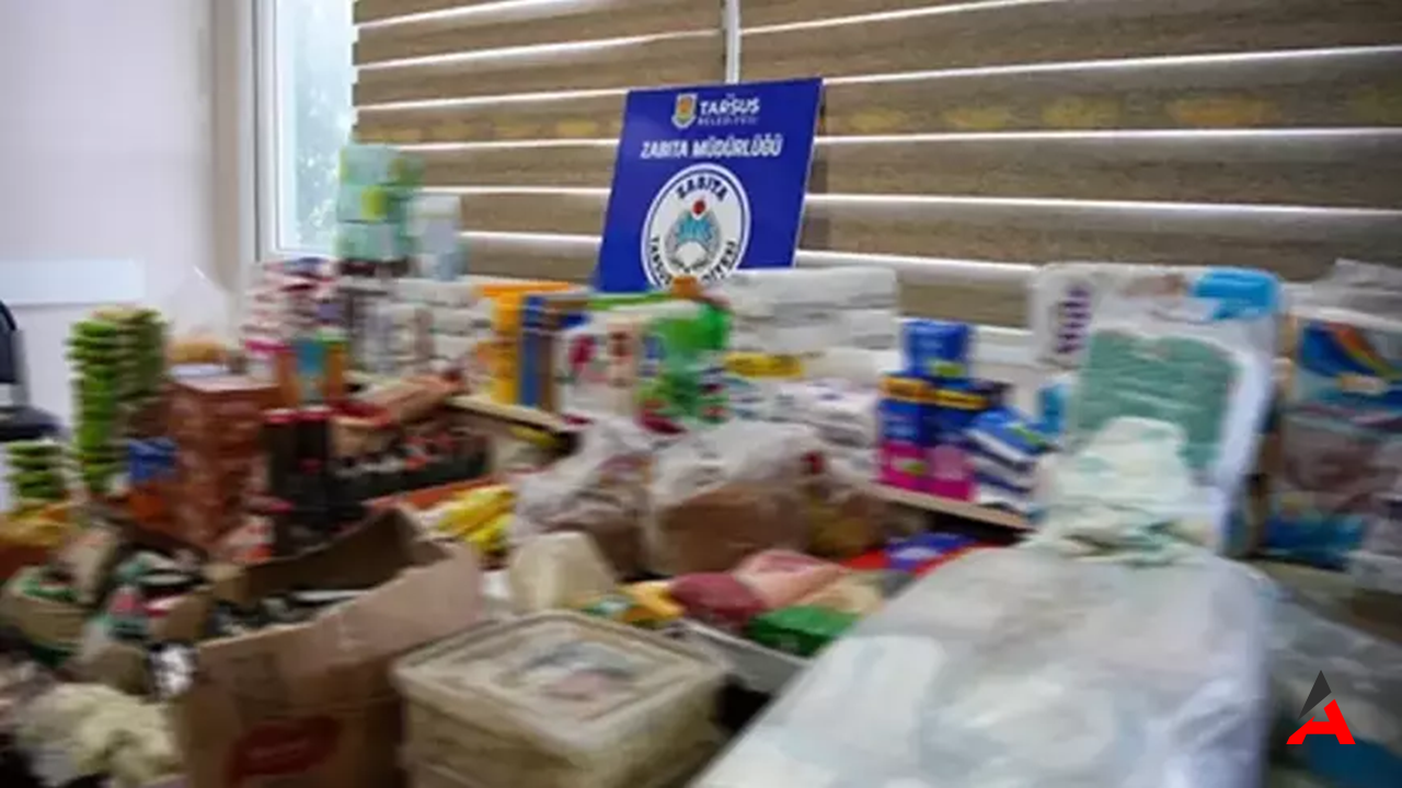 Tarsus’ta Büyük Skandal: 70 Bin Adet Tarihi Geçmiş Ürün Ele Geçirildi ve İmha Edildi!