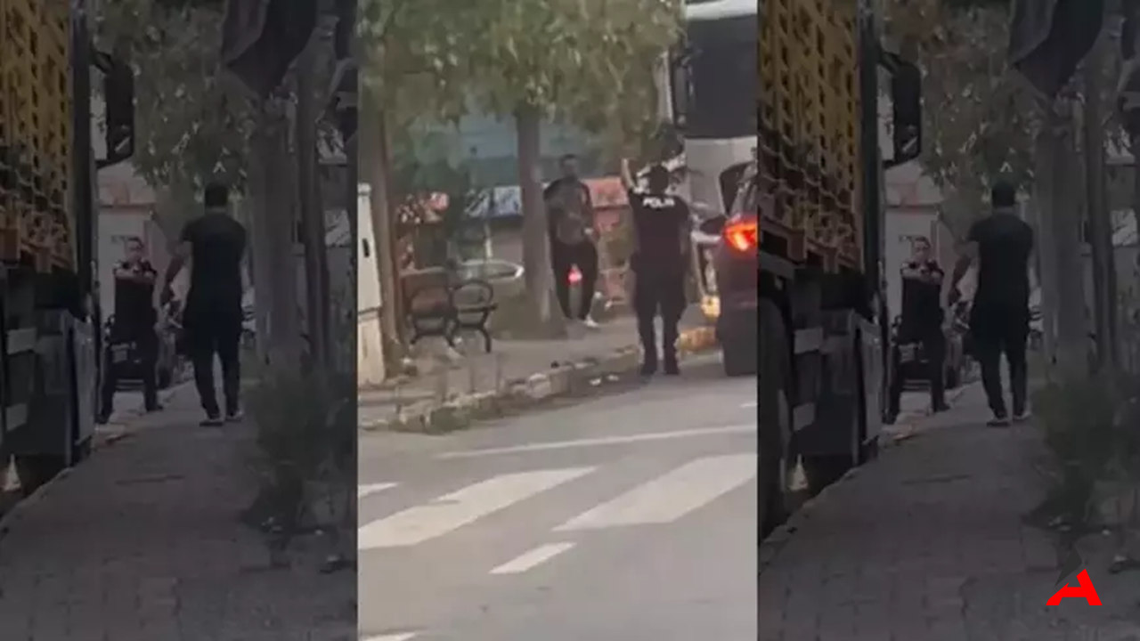Ataşehir'de Gerilim Dolu Anlar: Silahlı Şahıs İntihara Kalkıştı, Polis Son Anda Müdahale Etti!