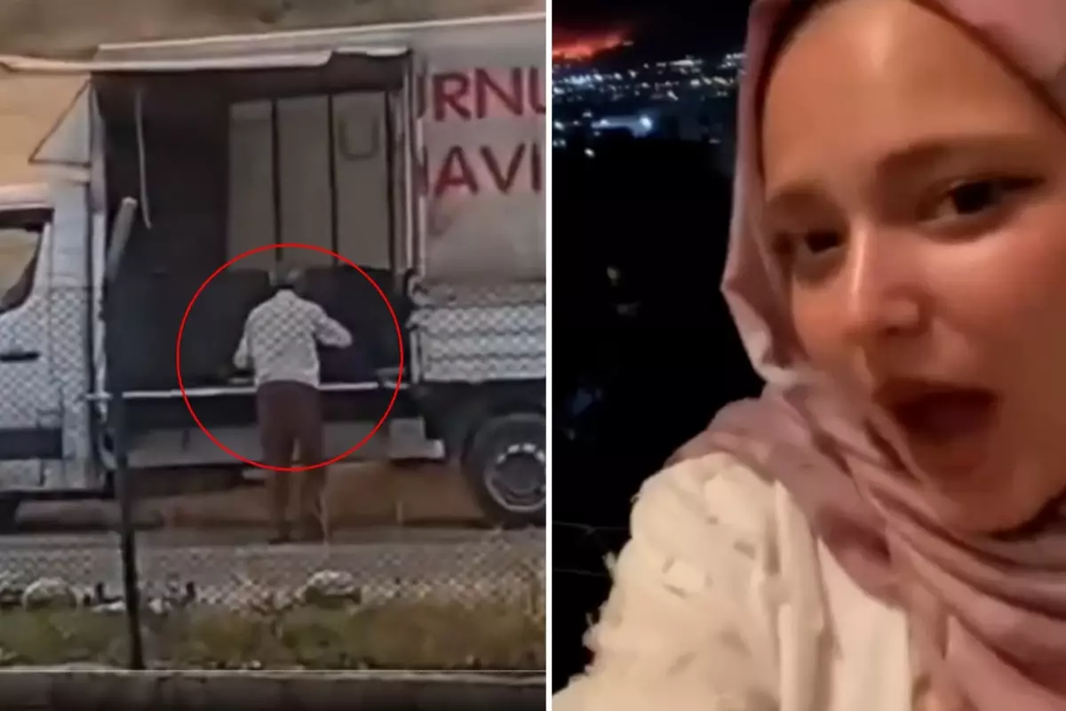 Yangın Bölgesinde Sessiz Kahramanlık: Manavdan Gelen Destek Takdir Topladı