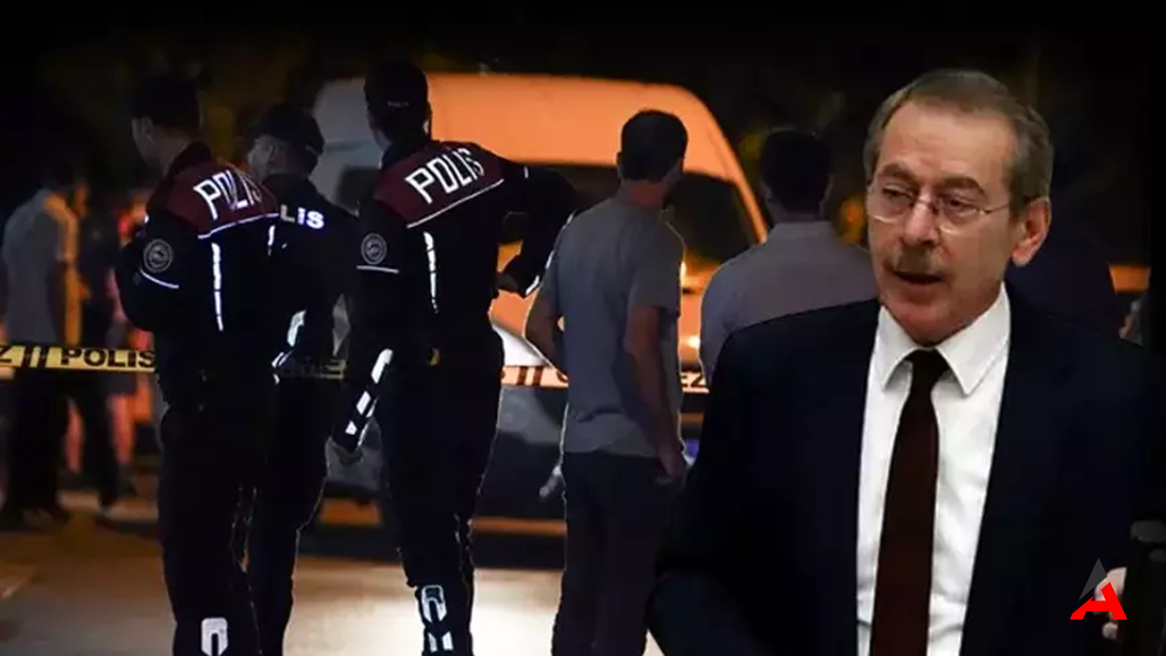 Eski Bakan Abdüllatif Şener'in Oğlu Anneannesini Öldürdü