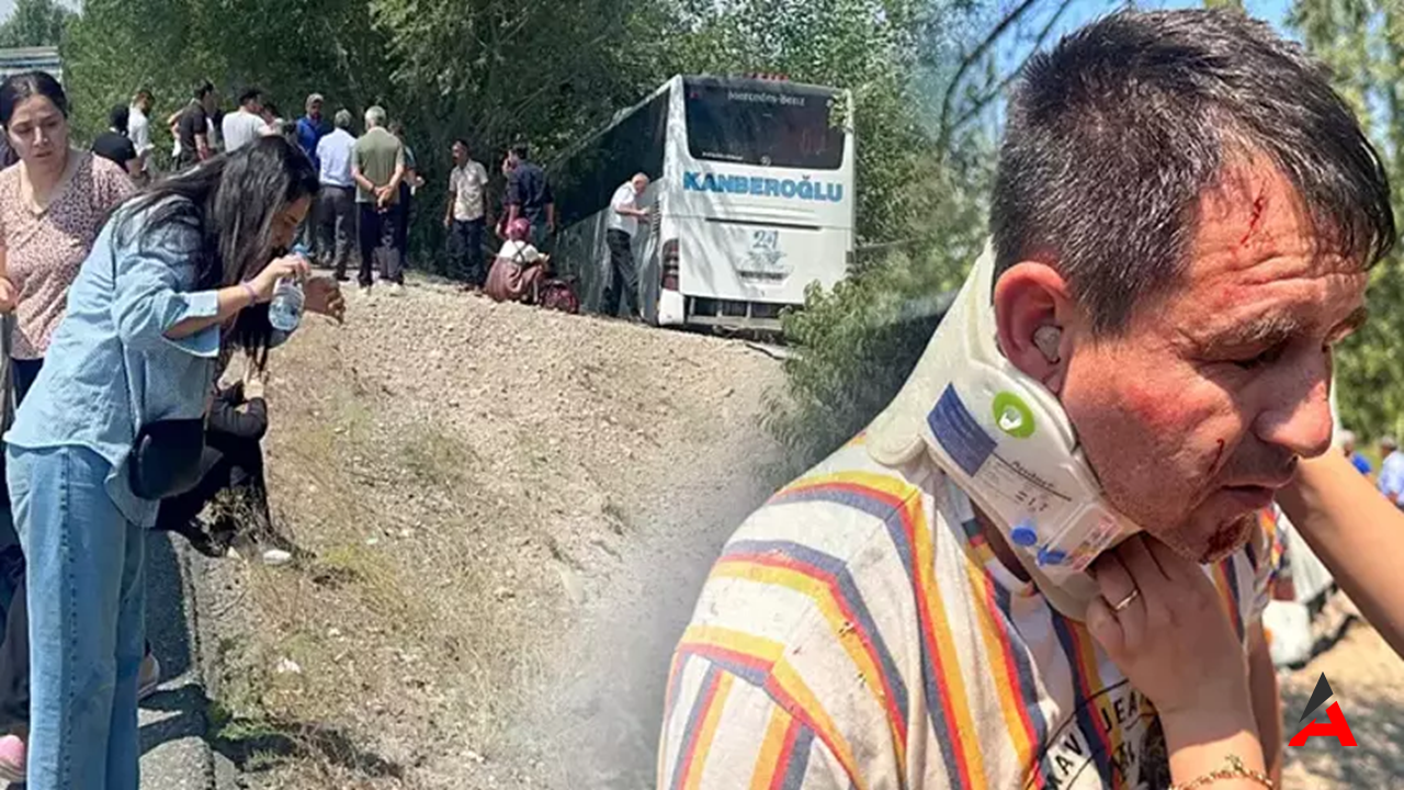 Iğdır'da Şok Kaza: Otobüs Mısır Tarlasına Uçtu, 14 Yaralı!