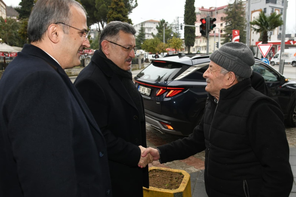 Araklı’da Başkan Genç’ten Esnaf Ziyareti