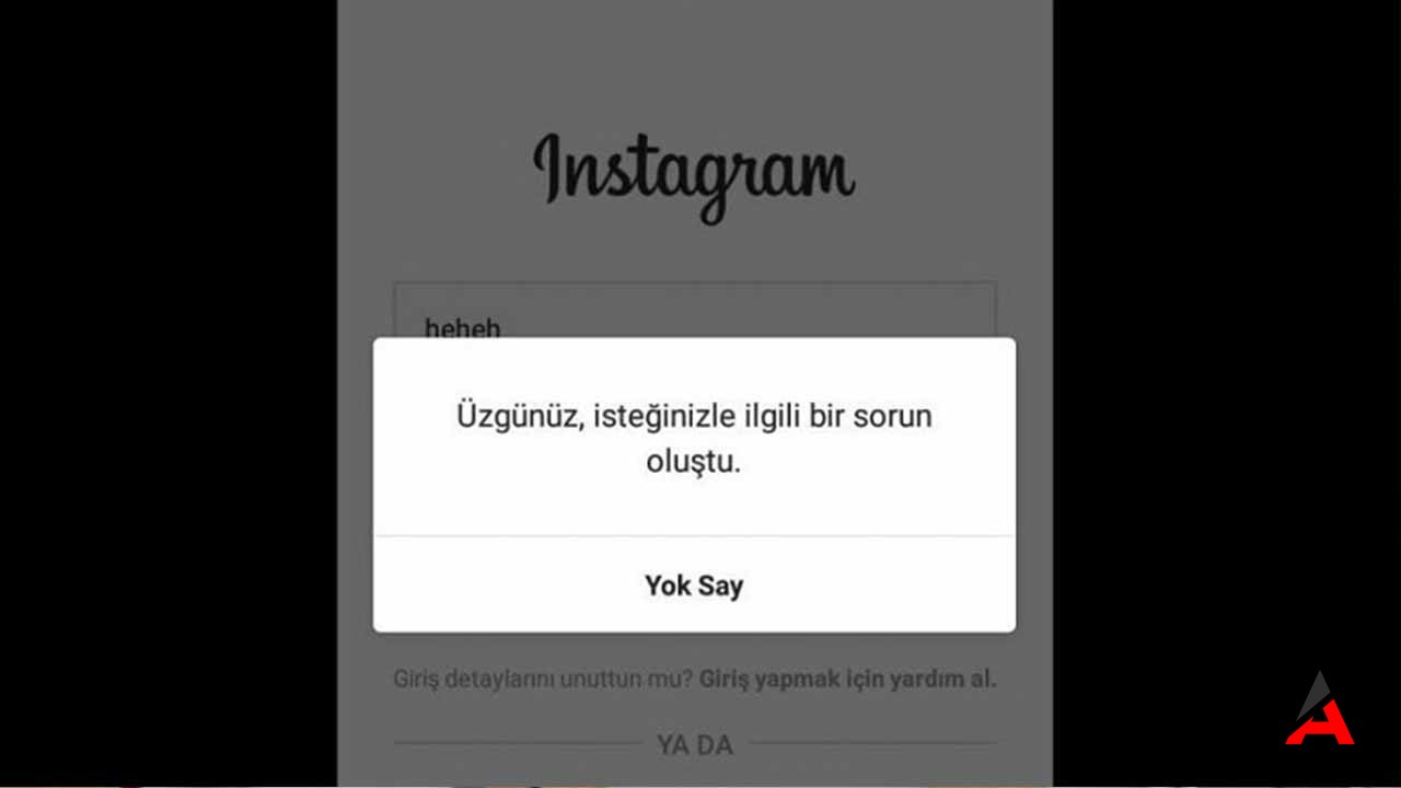 İnstagram'a Giriş Yapamıyorum Hatası Nasıl Çözülür? Son Dakika 2024