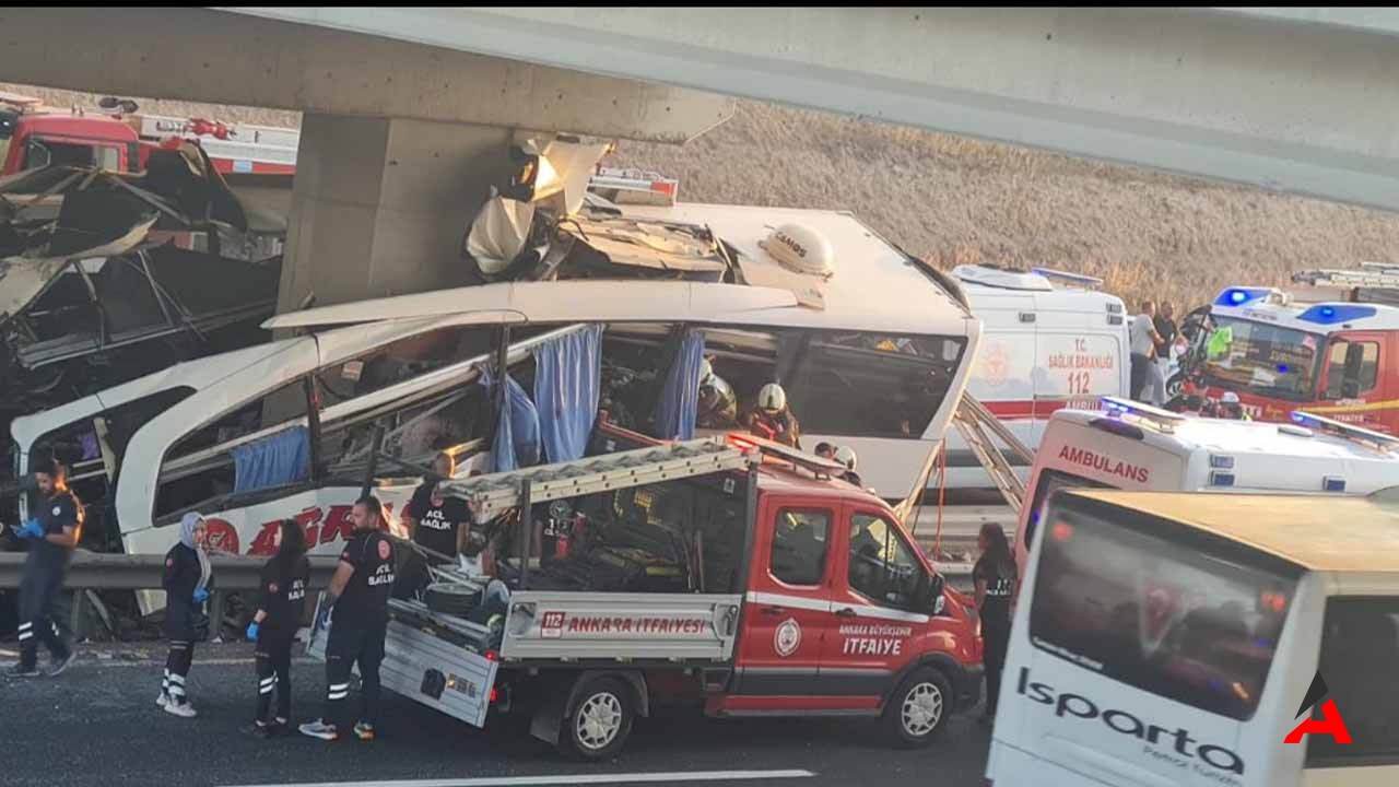 Ankara'da Otobüs Faciası: 11 Ölü, 24 Yaralı Var!