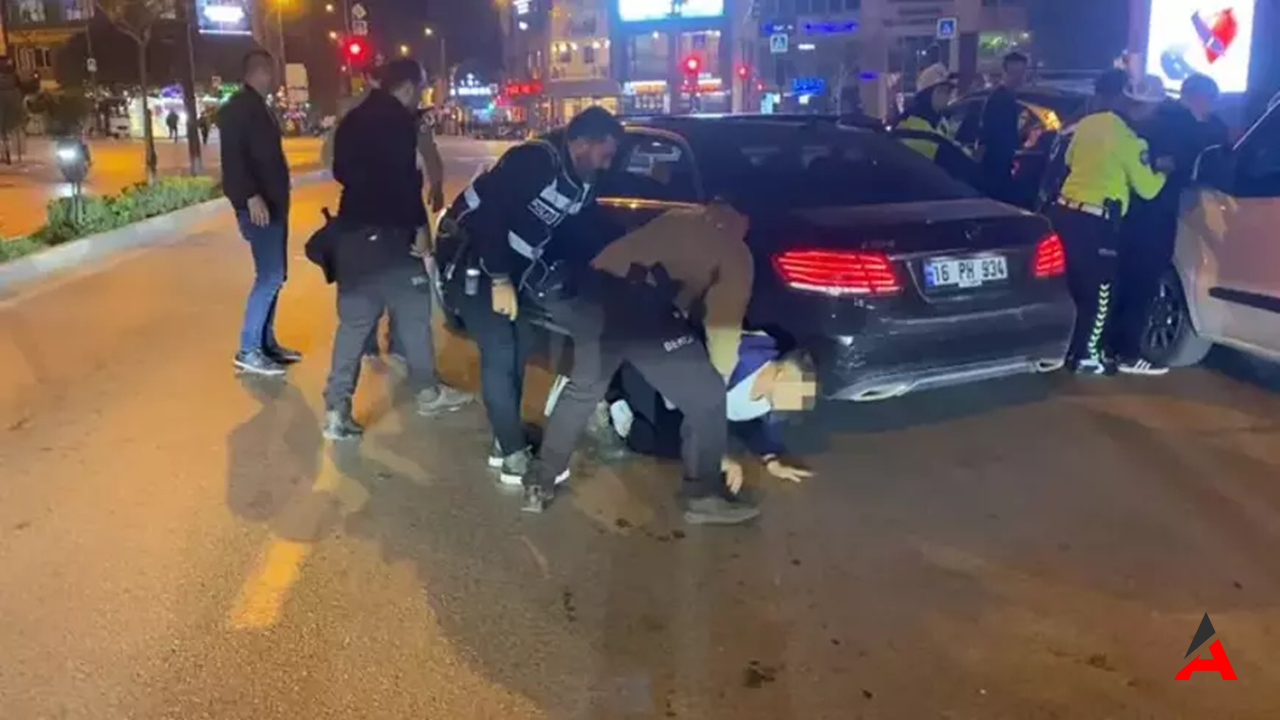 Polisi Metrelerce Sürükleyen Sürücü İnegöl'de Yakalandı: Alkollü Araç Kullanımında Şok Cezalar!