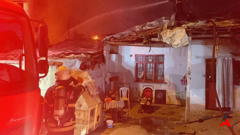 Gebze'de Korkutan Yangın!