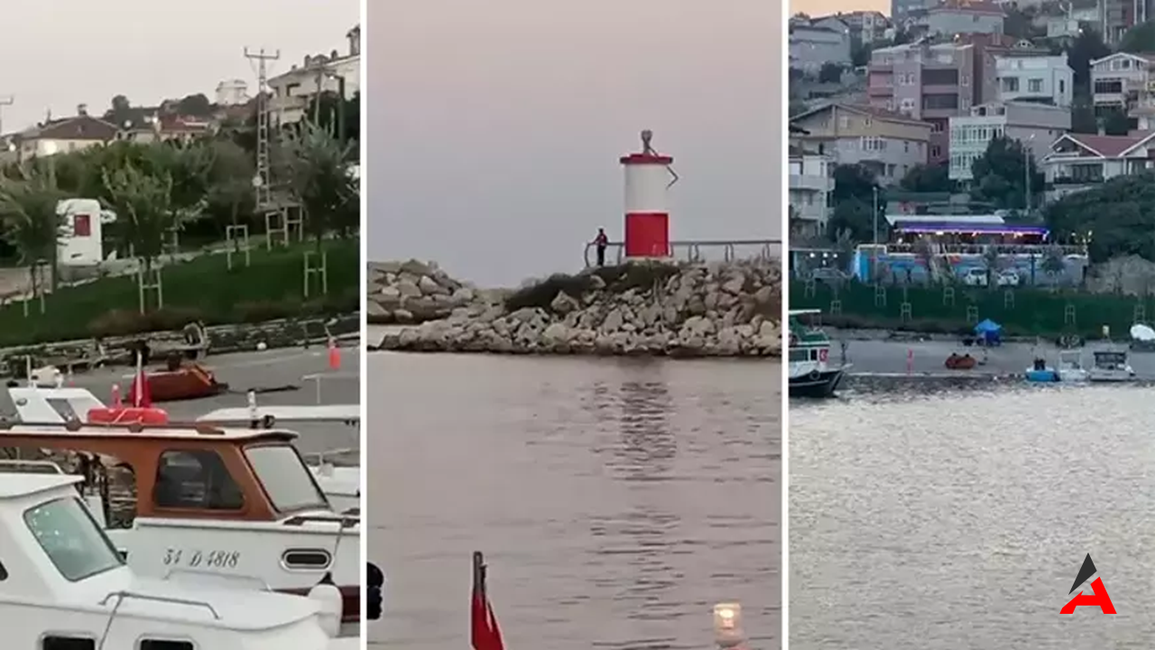 Arnavutköy'de Denizde Şüpheli Metal Cisim! Patlayıcı Şüphesiyle Geniş Güvenlik Önlemi