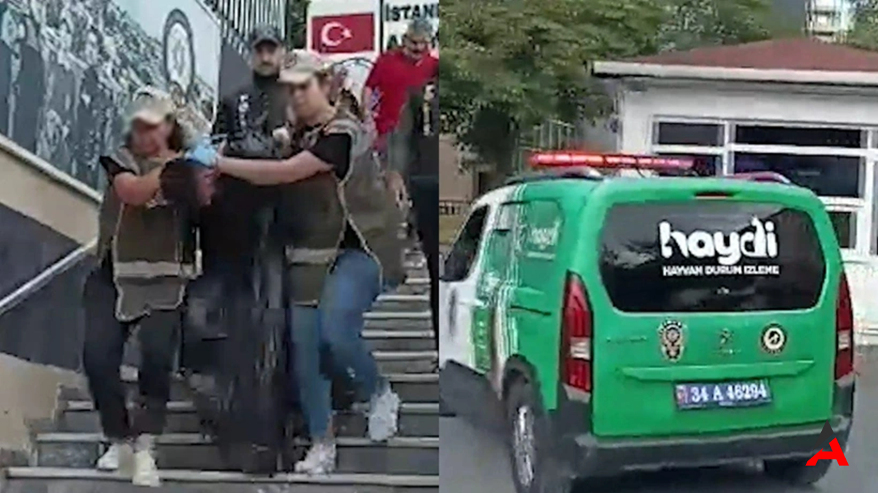 Şehit Polis İçin Kadın Polislerden Sert Tepki: Şüpheli Hayvan Taşıma Aracında Adliyeye Sevk Edildi